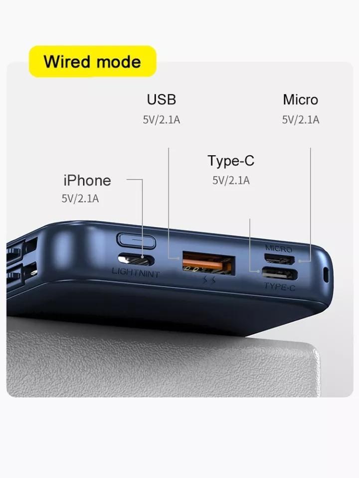 wireless charging powerbank