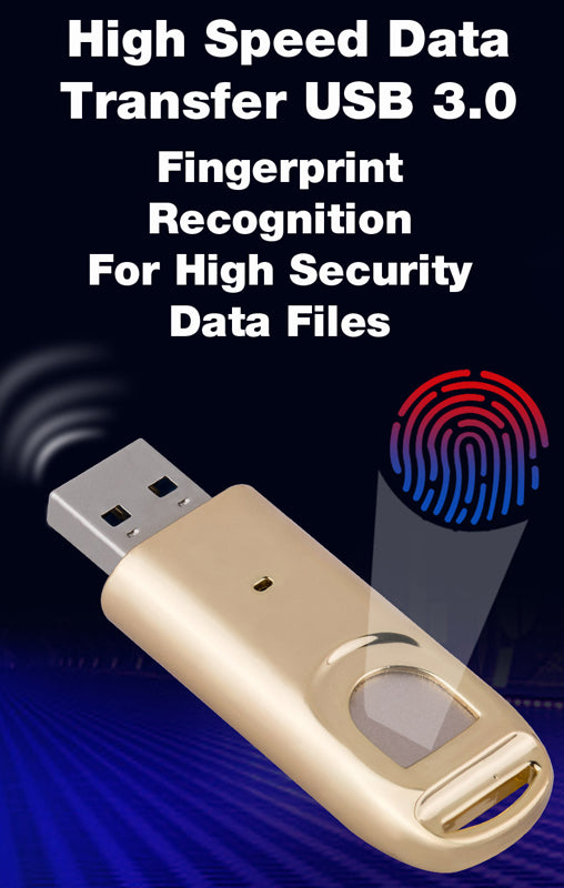 Fingerprint recognition thumb drive