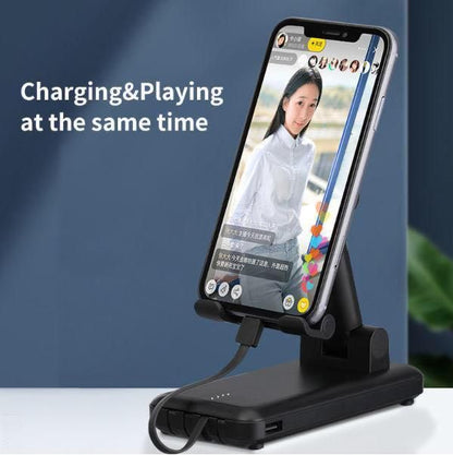 2 IN 1 Power Bank With Holder Phone